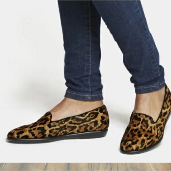 AEROSOLES Leopard Animal Print Loafers - Picture 8 of 9